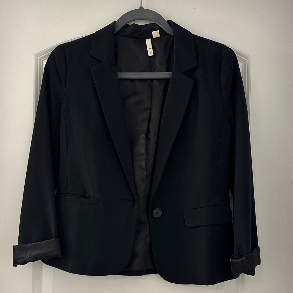 Frenchi Classic Black Blazer